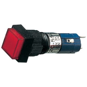 ELCART DISTRIBUTION - ERT040645200 PULSANTE UNIP.LUM. QUADRATO ROSSO