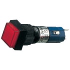 ELCART DISTRIBUTION - ERT040645200 PULSANTE UNIP.LUM. QUADRATO ROSSO