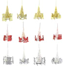 GIOCOPLAST NATALE SP - GCP40018117 CAPPEL GIOSTR 11CM CRYSTAL CHIC COL MOD