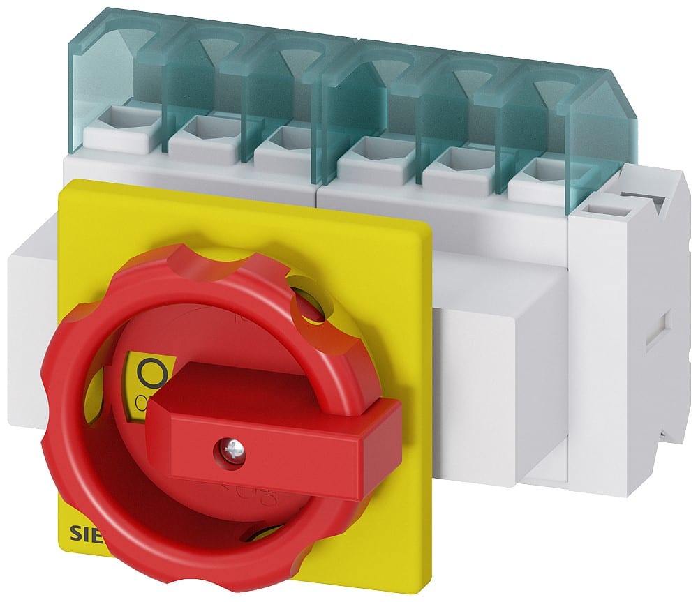 SIEMENS SIE3LD21034VP53 INT.EMER. 6X25A AUX 1+1 FIX FRONT.