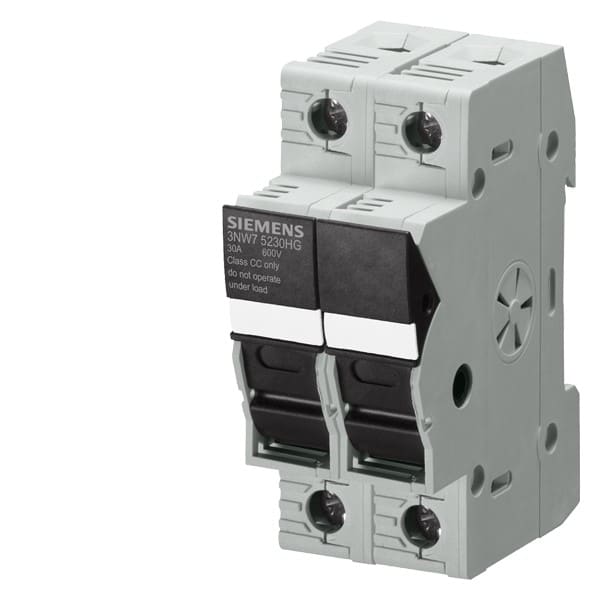 SIEMENS SIE3NW75230HG BASE 2P SEZ.XFUS.10X38 CC 30A 600VCA 2UM