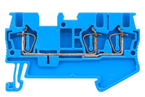 SIEMENS SIE8WH20030AE01 MORSETTO A MOLLA A 3 P.TI 1,5MMQ, BLU