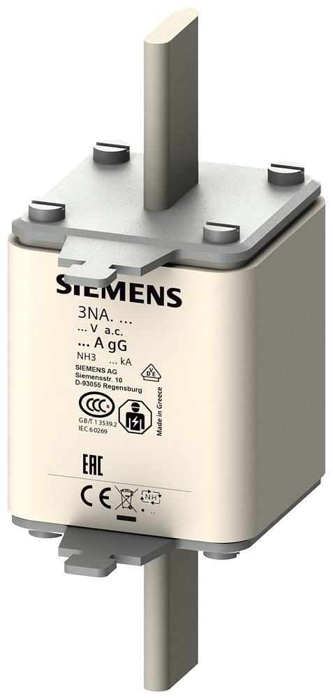 SIEMENS SIE3NA3352 FUS. NH GL/GG GR.3 500VCA 315A
