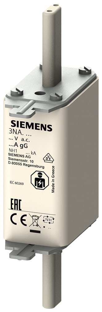 SIEMENS SIE3NA3124 FUS. NH GL/GG GR.1 500VCA 80A