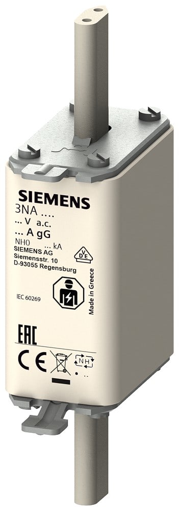 SIEMENS SIE3NA3007 FUS. NH GL/GG GR.0 500VCA 20A