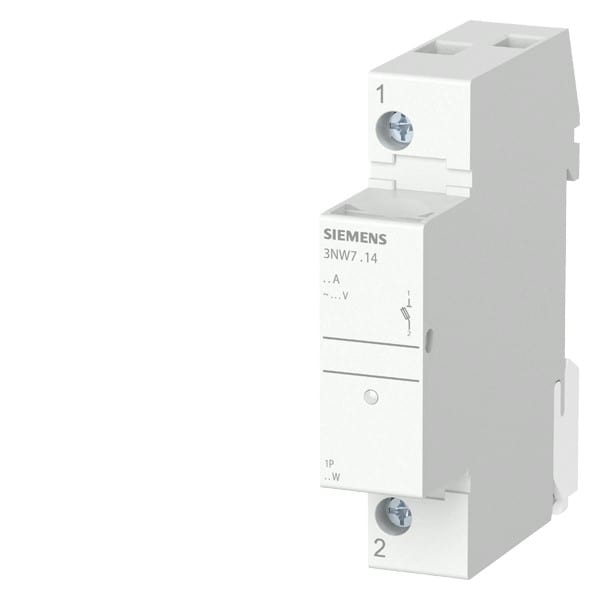 SIEMENS SIE3NW7314 BASE SEZ.X FUS.8,5X31,5 20A 1P SEGN.1UM