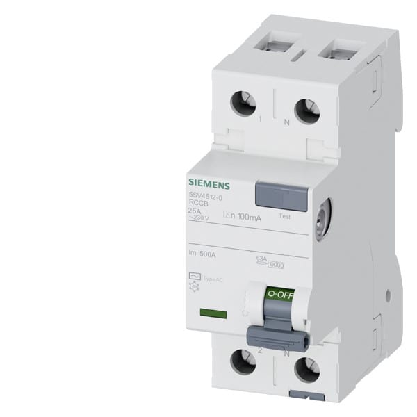 SIEMENS SIE5SV46120 DIFF. 2P 25A 0,3A TIPO AC