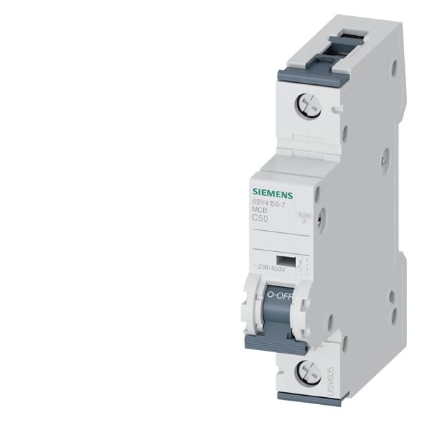 SIEMENS SIE5SY41507 INT MT 1P C50 ICN 10KA ICU 15KA