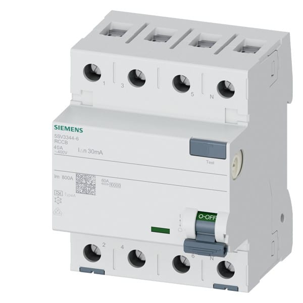 SIEMENS SIE5SV33446 DIFF. 4P 40A 30MA TIPO A