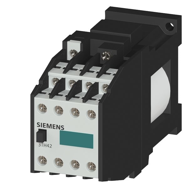 SIEMENS SIE3TH42446BB4 CONT.AUS.10A 4L,4R 24VCC INTERF.