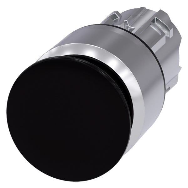 SIEMENS SIE3SU10501AA100AA0 PULS. FUNGO NERO SBLOCCO TRAZIONE 30MM