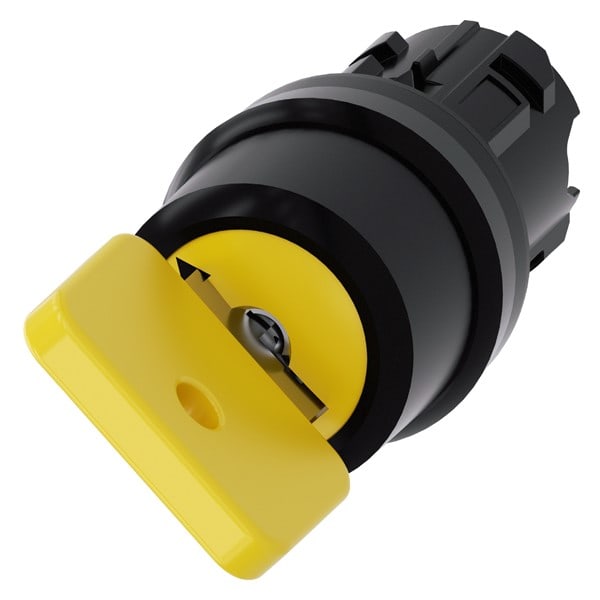 SIEMENS SIE3SU10004JC010AA0 SEL.KEY 73033 GIALLO MOMENT.2POS 0<I, 0