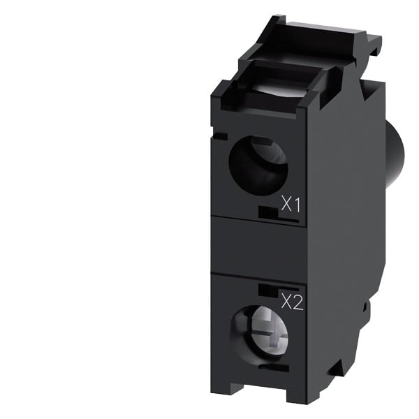 SIEMENS SIE3SU14011BB601AA0 PORTALAMP. LED BIANCO INCLUSO 24V UC