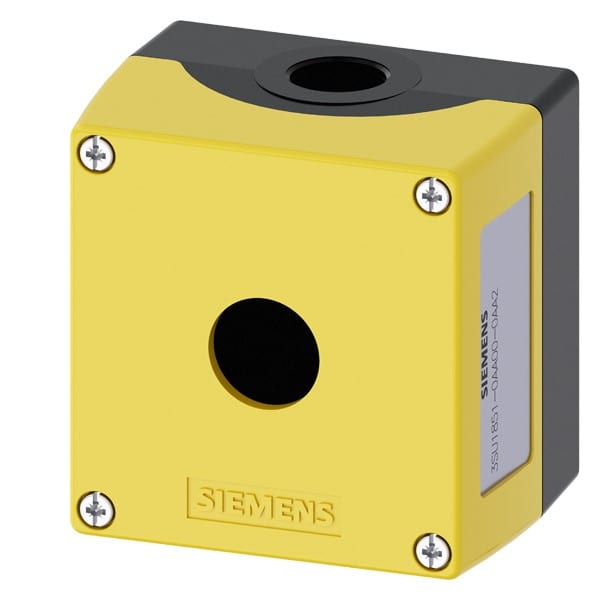 SIEMENS SIE3SU18510AA000AA2 PULSANT.VUOTA EMERG 1 FORO SENZA COLL