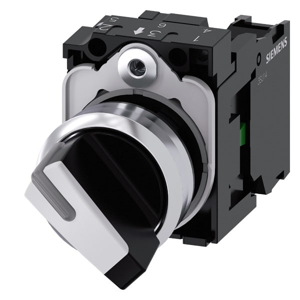 SIEMENS SIE3SU11502BF601BA0 SEL.LUM.LEVA BIANCO MANT.2POS. 1NA