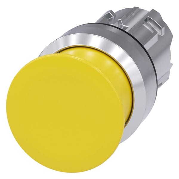 SIEMENS SIE3SU10501AD300AA0 PULS. FUNGO GIALLO 30MM MET