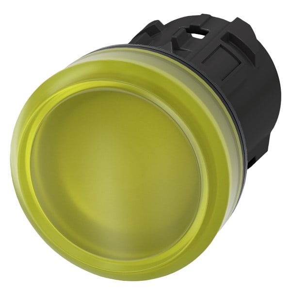 SIEMENS SIE3SU10016AA300AA0 INDICATORE LUM.GIALLO LENTE LISCIA