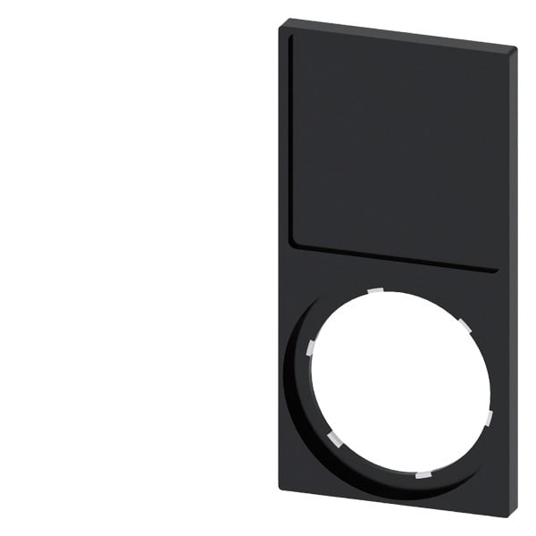 SIEMENS SIE3SU19000AQ100AA0 PORTA TARGH. 27X27MM SERIE QUADR. PIATTA