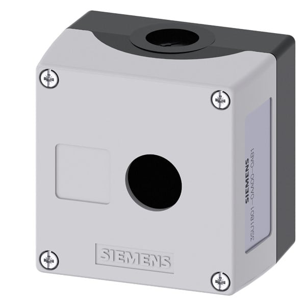 SIEMENS SIE3SU18010AA000AB1 PULSANT. VUOTA GRIGIA 1 FORO SENZA COLL