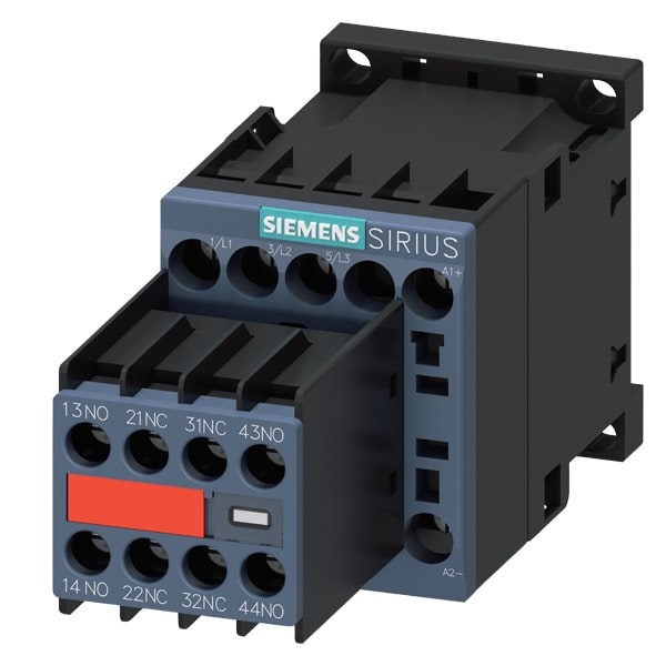 SIEMENS SIE3RT20181BB443MA0 CONT7.5KW,2L,2R,DC 24V,S00 VT