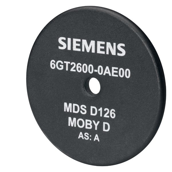 SIEMENS SIE6GT26000AE00 TRANSPONDER MDS D126