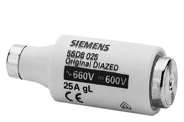 SIEMENS SIE5SD8025 DIA.DIII GL/GG E33 25A RA.690/600VCA/CC
