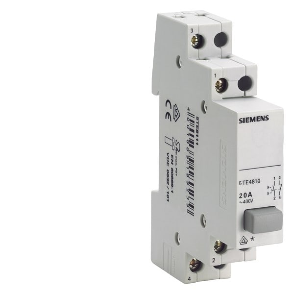 SIEMENS SIE5TE4810 PULSANTE 1NA/1NC 20A 230VCA 1UM
