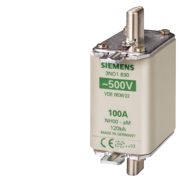 SIEMENS SIE3ND1830 FUS. NH AM GR.00 500VCA 100A