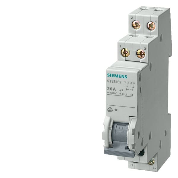 SIEMENS SIE5TE8162 DEVIATORE 20A 400VCA 2D 1UM, NO ACC.