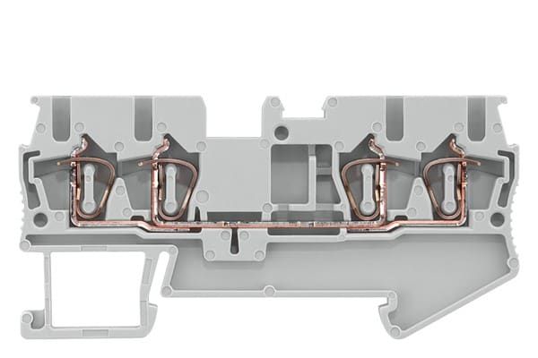 SIEMENS SIE8WH20040AF00 MORSETTO A MOLLA A 4 P.TI 2,5MMQ, GRIGI