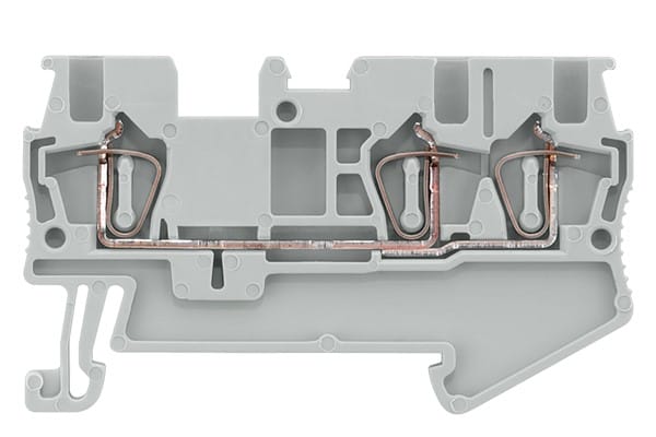 SIEMENS SIE8WH20030AE00 MORSETTO A MOLLA A 3 P.TI 1,5MMQ, GRIGI