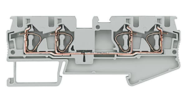 SIEMENS SIE8WH20040AG00 MORSETTO A MOLLA A 4 P.TI 4MMQ, GRIGIO
