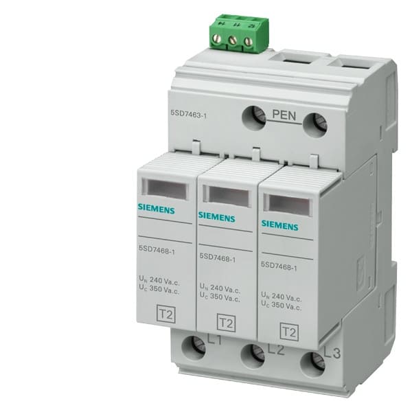 SIEMENS SIE5SD74631 LIMITAT. T2 3P TN-C +C.SEGN. FM 20KA
