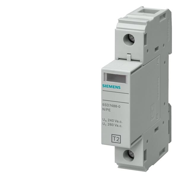 SIEMENS SIE5SD74810 LIMITATORE T2 1P N-PE 20KA