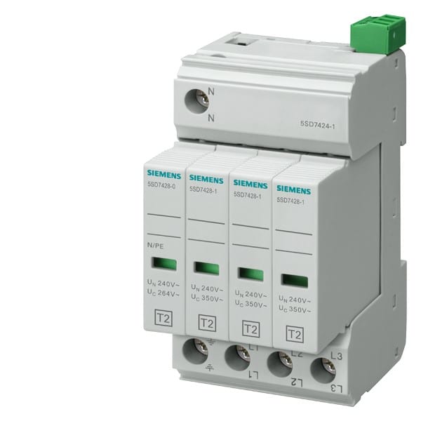 SIEMENS SIE5SD74241 LIMIT.T2 4P TT,TN-S+C.S.FM 20KA ING.R