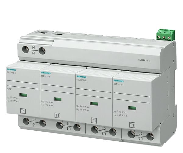 SIEMENS SIE5SD74141 SCARICATORE T1 4P TT,TN-S 100KA 8UM