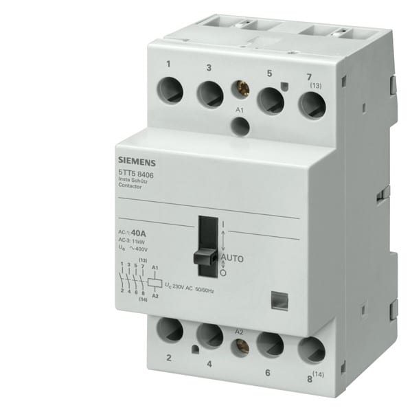 SIEMENS SIE5TT58406 CONTATTORE AUT 4NO 230V40A