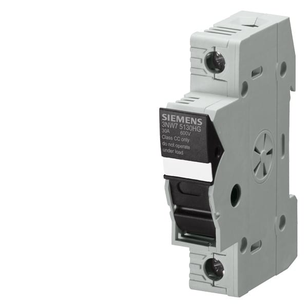 SIEMENS SIE3NW75130HG BASE 1P SEZ.XFUS.10X38 CC 30A 600VCA 1UM