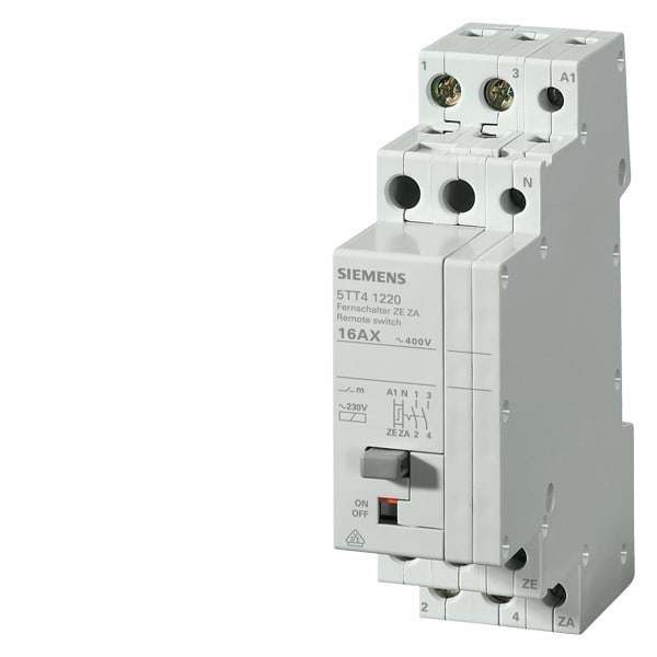 SIEMENS SIE5TT41220 RELE PP CENTRAL.ON/OFF 2NA 230VCA 16A