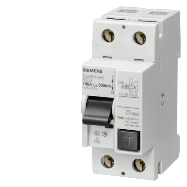SIEMENS SIE5SM36186KK DIFF. 2P 100A 0,3A TIPO A 2UM