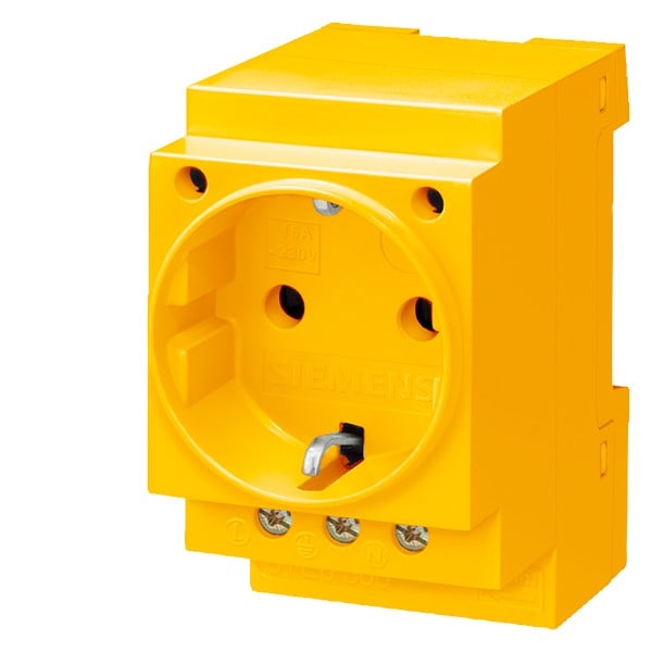 SIEMENS SIE5TE6810 PR.SCHUKO GER 2P+T GIALLA 16A 230V 2,5UM