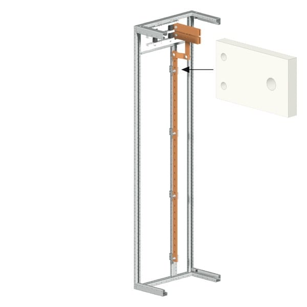 SIEMENS SIE8PQ40000BA11 SUPPORTO SBARRE DISTRIBUZ N/PEN VERTIC.
