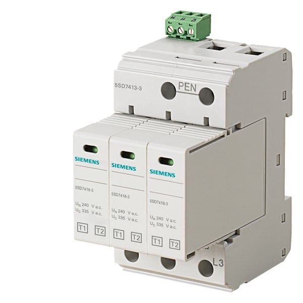 SIEMENS SIE5SD74133 SCARIC.T1/T2 3P TN-C 37,5KA CS 3UM