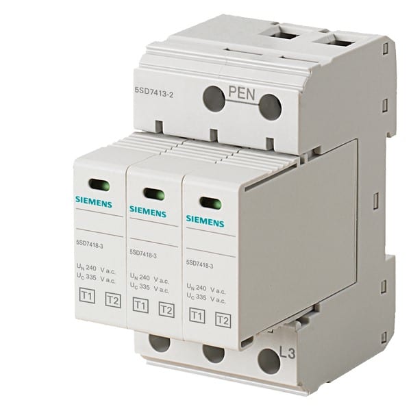 SIEMENS SIE5SD74132 SCARIC.T1/T2 3P TN-C 37,5KA 3UM