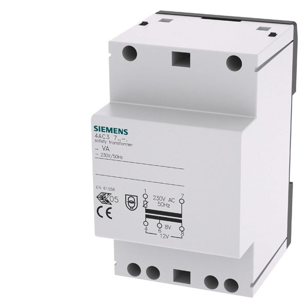 SIEMENS SIE4AC37240 TRASF.SICUR. 24VA SEC.8-12VCA PTC 3UM