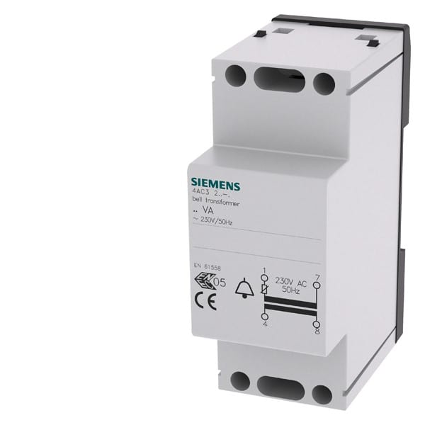 SIEMENS SIE4AC32080 TRASFXCAMP.8VA SEC.8VCA 50HZ PTC 2UM