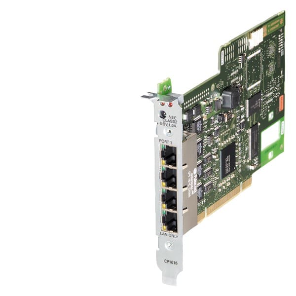 SIEMENS SIE6GK11616AA02 COMMUNICATION PROCESSOR CP 1616
