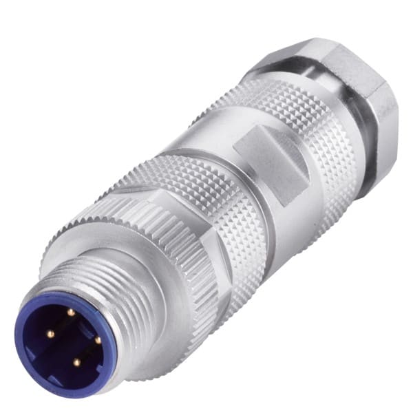 SIEMENS SIE6GK19010DB106AA0 IE M12 PLUG PRO M12 PLUG CONNECTOR