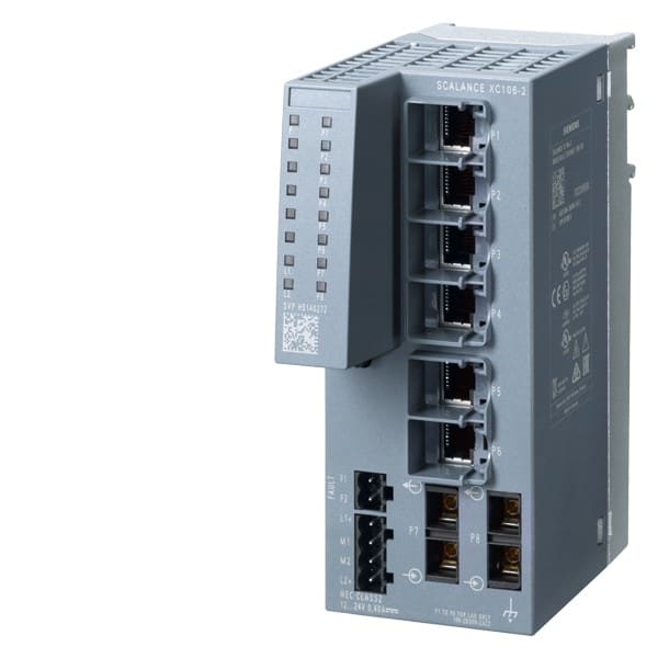 SIEMENS SIE6GK51062BD002AC2 SIMATIC NET SCALANCE XC106-2
