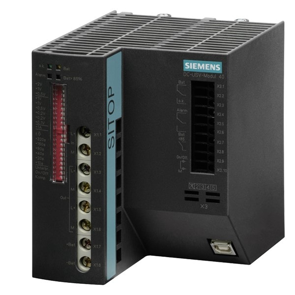 SIEMENS SIE6EP19312FC21 SITOP DC UPS MODULE 40A WITHOUT INTERF